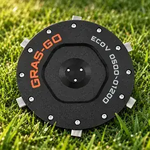 Messerscheibe GRASGO Ø 200 mm für Ecovacs GOAT O800 – 6 Klingen – Ansicht 3