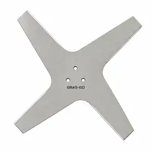 X-Blade GRASGO Edelstahlmesser mit Adapter für ANTHBOT Genie M9 – 1 Stück – Ansicht 2
