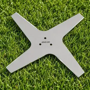 X-Blade GRASGO Edelstahlmesser mit Adapter für ANTHBOT Genie M9 – 1 Stück – Ansicht 3