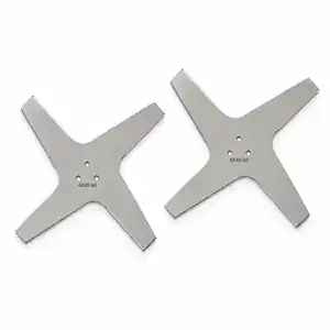X-Blade GRASGO Edelstahlmesser für Mammotion LUBA 2 AWD, Doppelset mit Adaptern – Doppelset (2 Stück) – Ansicht 2