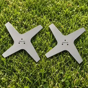 X-Blade GRASGO Doppelset für Dreame A3 AWD, zwei Edelstahlmesser – Doppelset (2 Stück) – Ansicht 3