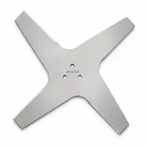 X-Blade GRASGO Edelstahlmesser für Ecovacs GOAT O1200, montiert mit Adapter – 1 Stück – Ansicht 3