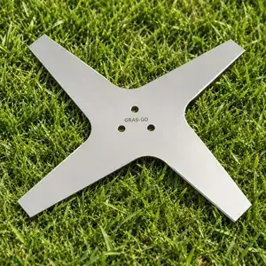 X-Blade GRASGO Edelstahlmesser für eufy C15 und TerraMow Mini 500 mit Adapter – 1 Stück – Ansicht 3