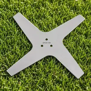 X-Blade GRASGO Edelstahlmesser mit vier Schneidkanten für eufy E15, E18 und TerraMow S1200 – 1 Stück – Ansicht 2