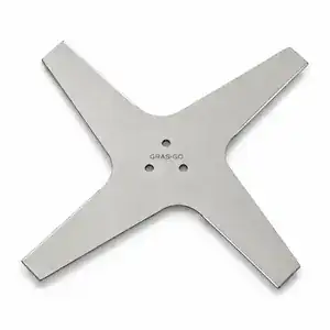 X-Blade GRASGO Edelstahlmesser mit vier Schneidkanten für eufy E15, E18 und TerraMow S1200 – 1 Stück – Ansicht 3