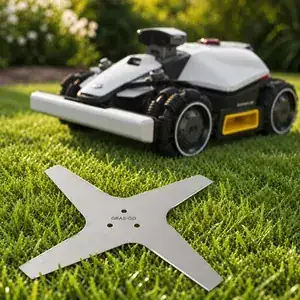 X-Blade GRASGO Edelstahlmesser mit Adapter für Mammotion LUBA MINI AWD – 1 Stück – Ansicht 1