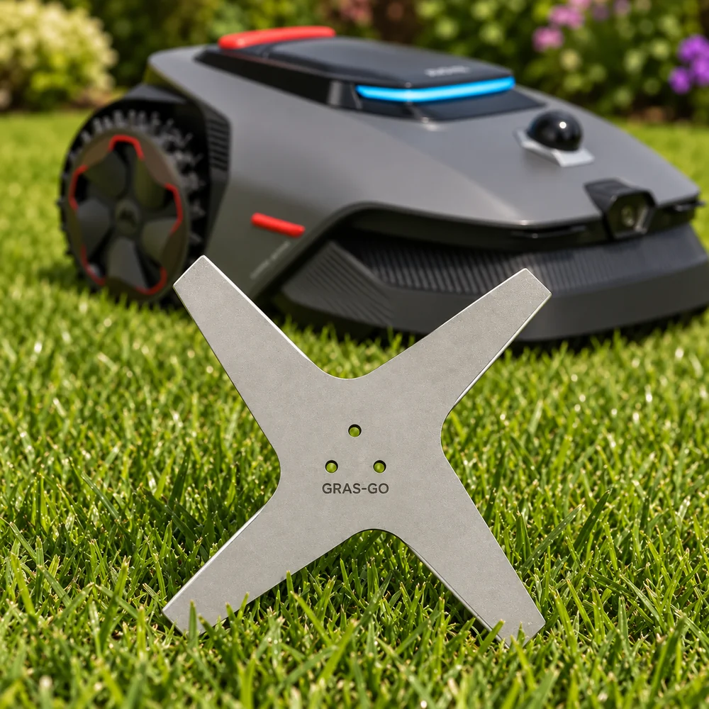 X-Blade GRASGO Edelstahlmesser für MOVA 600 und 1000